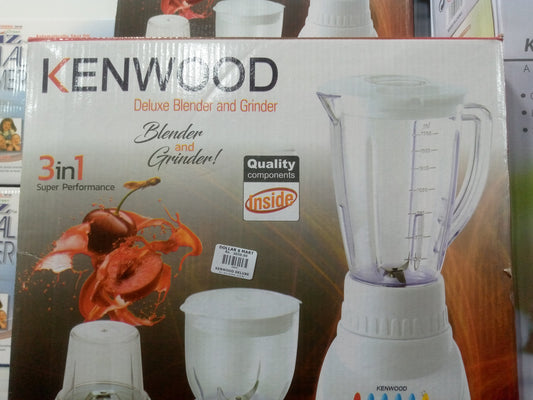 KENWOOD DELUXE BLENDER AND GRINDR