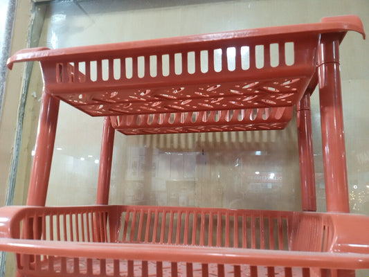 2 Layer Plastic Plate Stand
