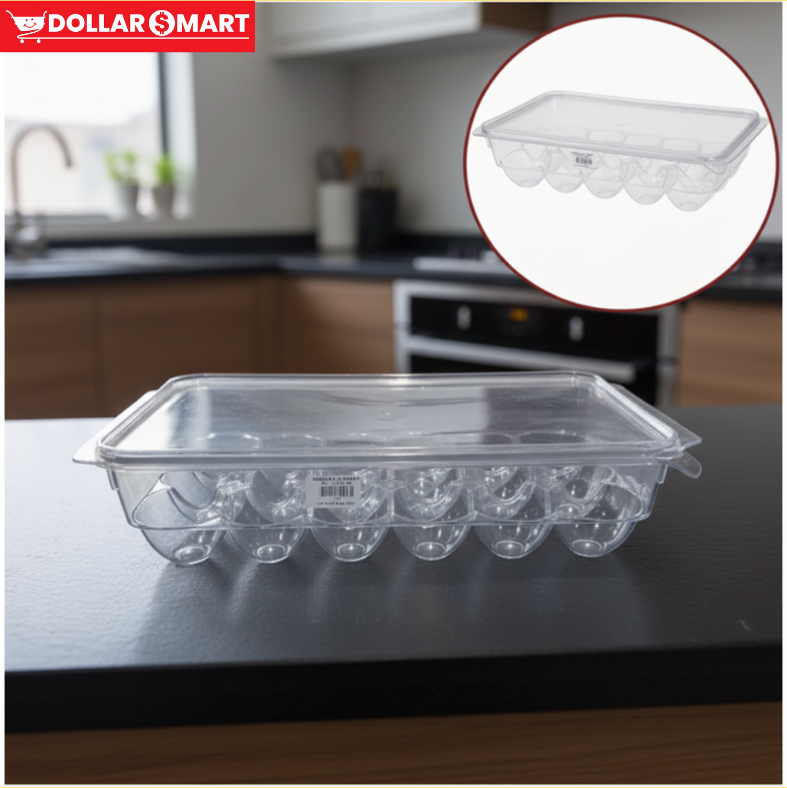 18 Grid Egg Box by Dollar$ Mart - grid design