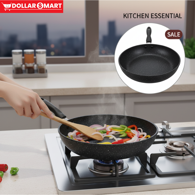 Dollar$ Mart 12 Inch Frying Pan - Non-Stick Coating