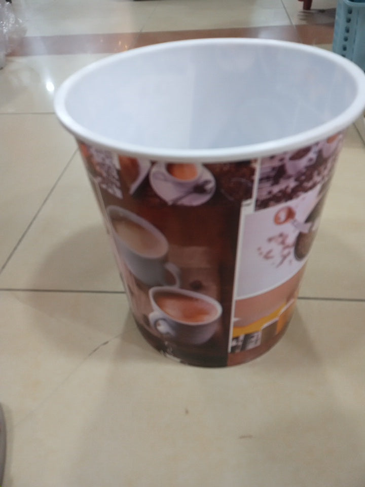 Flowers Dustbin Medium - Decorative Bin
