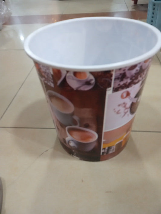 Flowers Dustbin Medium - Decorative Bin