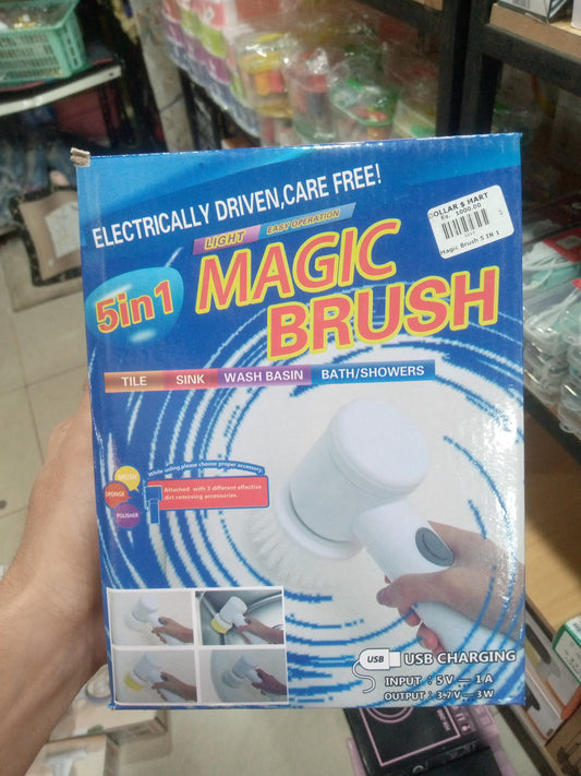 Magic Brush 5 IN 1 - Multi-Purpose Cleaning Tool for Home & Kitchen