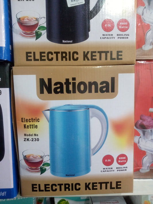 National Electric Kettle ZK-230 - Fast Boiling for Home & Office