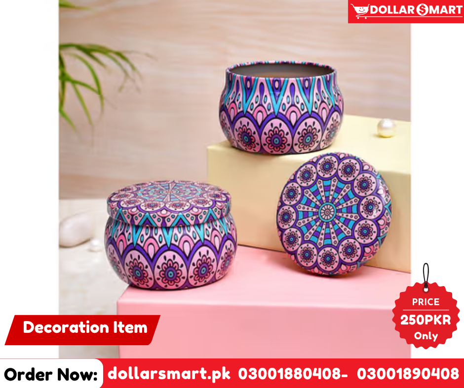 Decoration Item - Candle Jar - Tahyaa Box