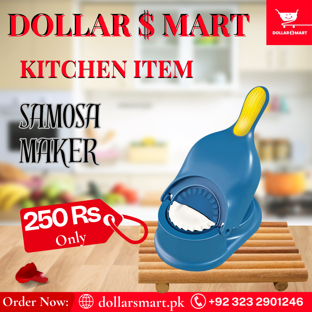 Plastic 2-in-1 Dumpling & Momos Maker