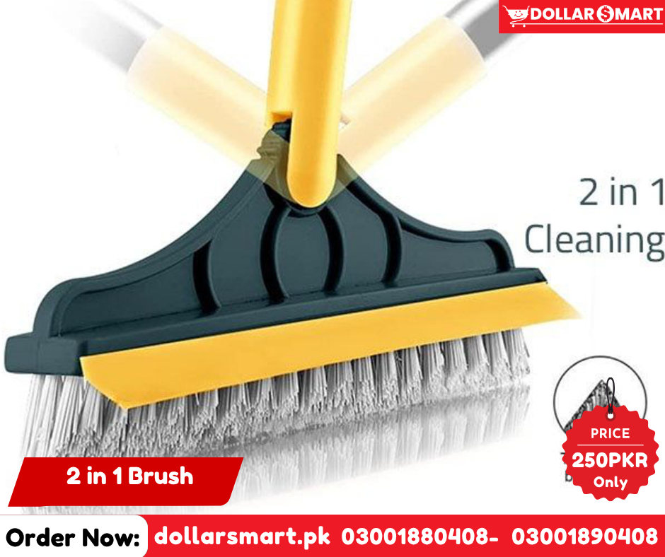 2-in-1 Cleaning Brush with Scraper –  Cleaning brush
