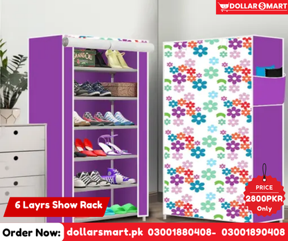 Shoe Rack - Shoe Cabinet - 6 layers rack