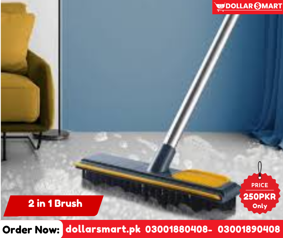 2-in-1 Cleaning Brush with Scraper –  Cleaning brush