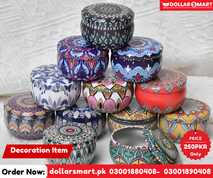 Decoration Item - Candle Jar - Tahyaa Box