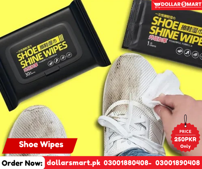 Shoe Wipes - Shoe Shine Wipes