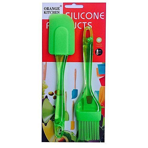 3 IN 1 Spatula & Brush - Silicone Kitchen Tool