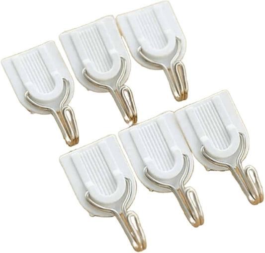 Cloth Hook 6PCS - Durable Wall-Mounted Hooks