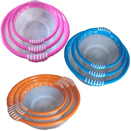 Mirha Tokri Set 3PCS - Handwoven Storage Baskets