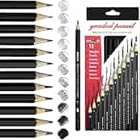 Sketch Pencil - 12 Pencil Set