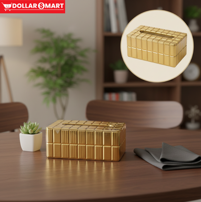Golden Tissue Box