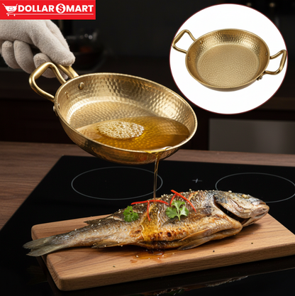 Golden Karahi 26CM - Elegant & Durable Cookware for Special Occasions