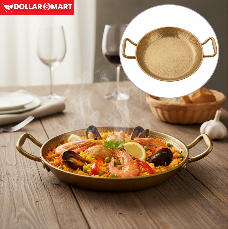 Golden Karahi 26CM - Elegant & Durable Cookware for Special Occasions