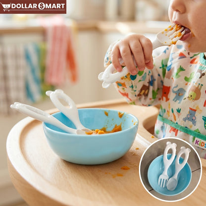 Baby Feeding Bowl and spoon 3 pcs