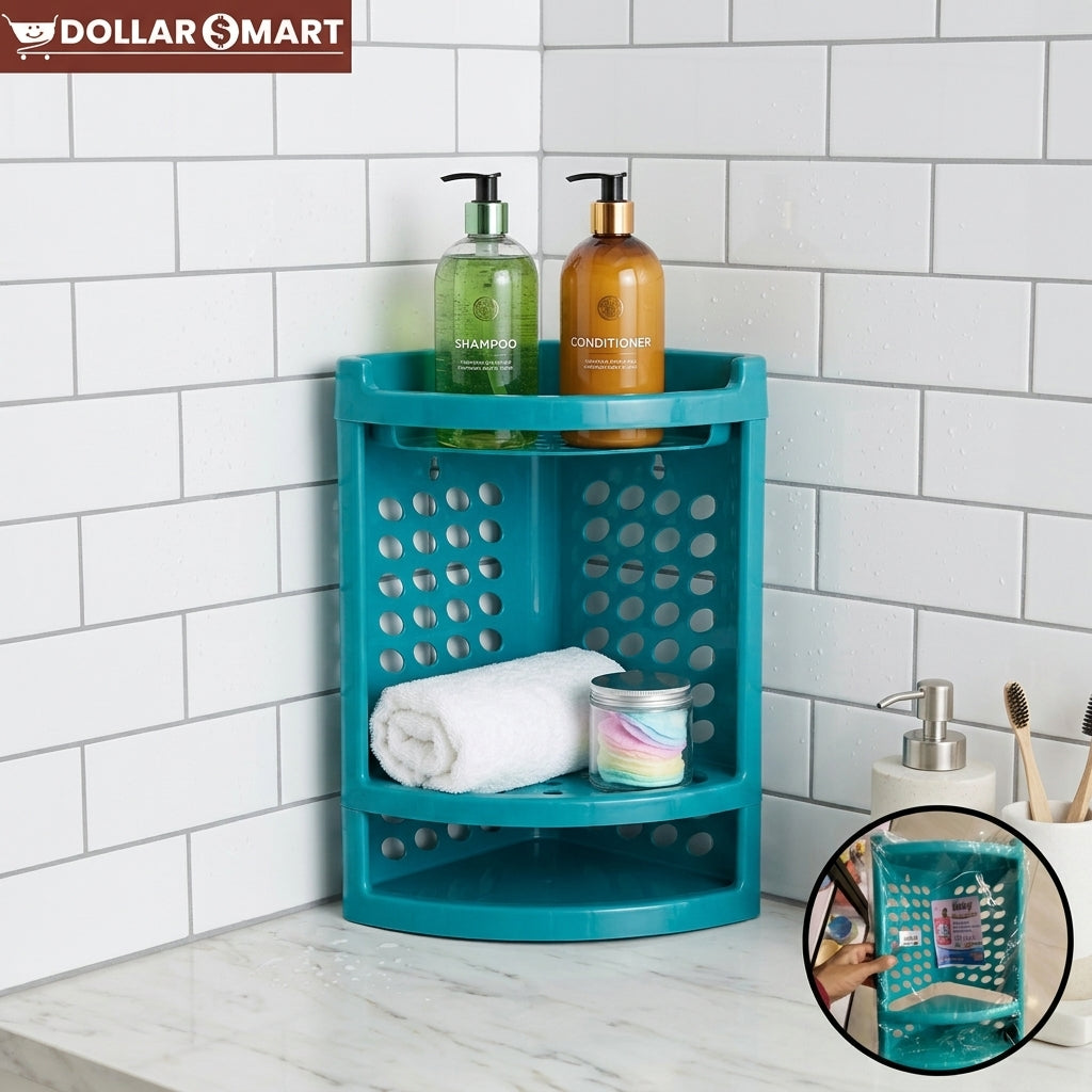 Bathroom Corner Rack