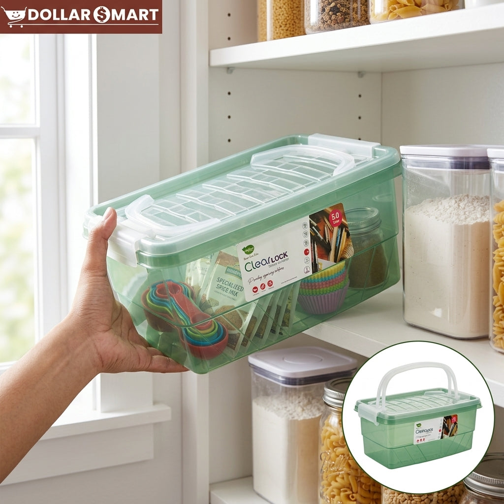 Clear Lock Container 7 ltr