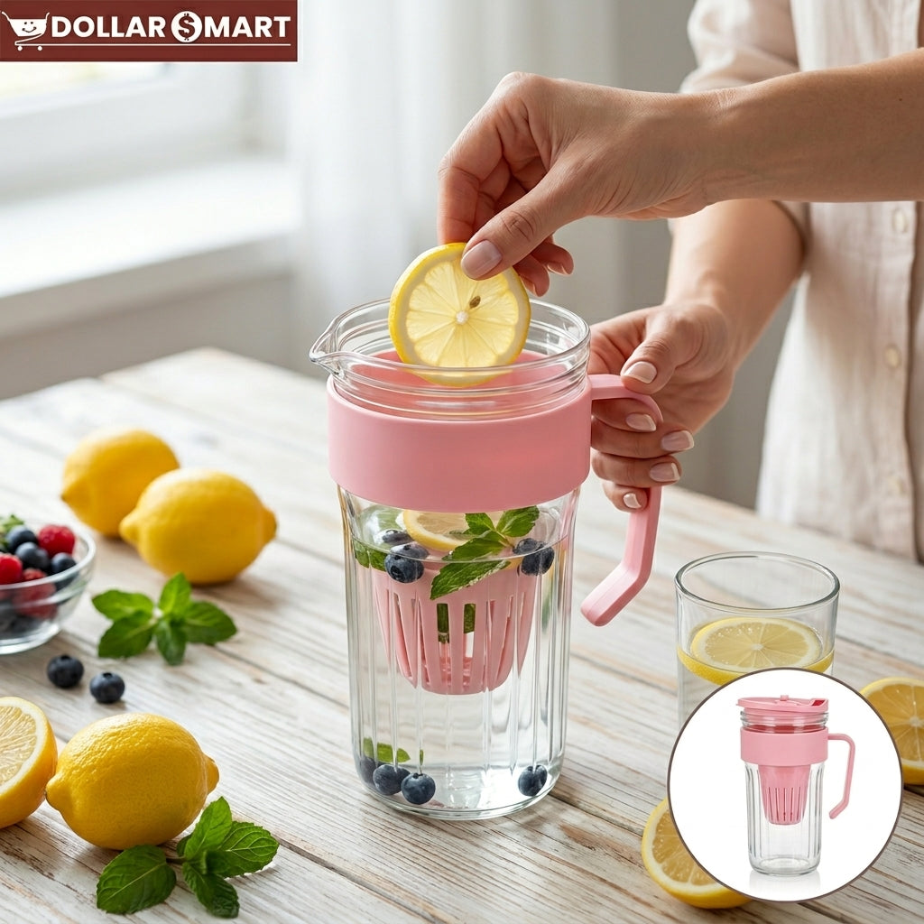 Glass Sipper with handle - Dollar$ Mart