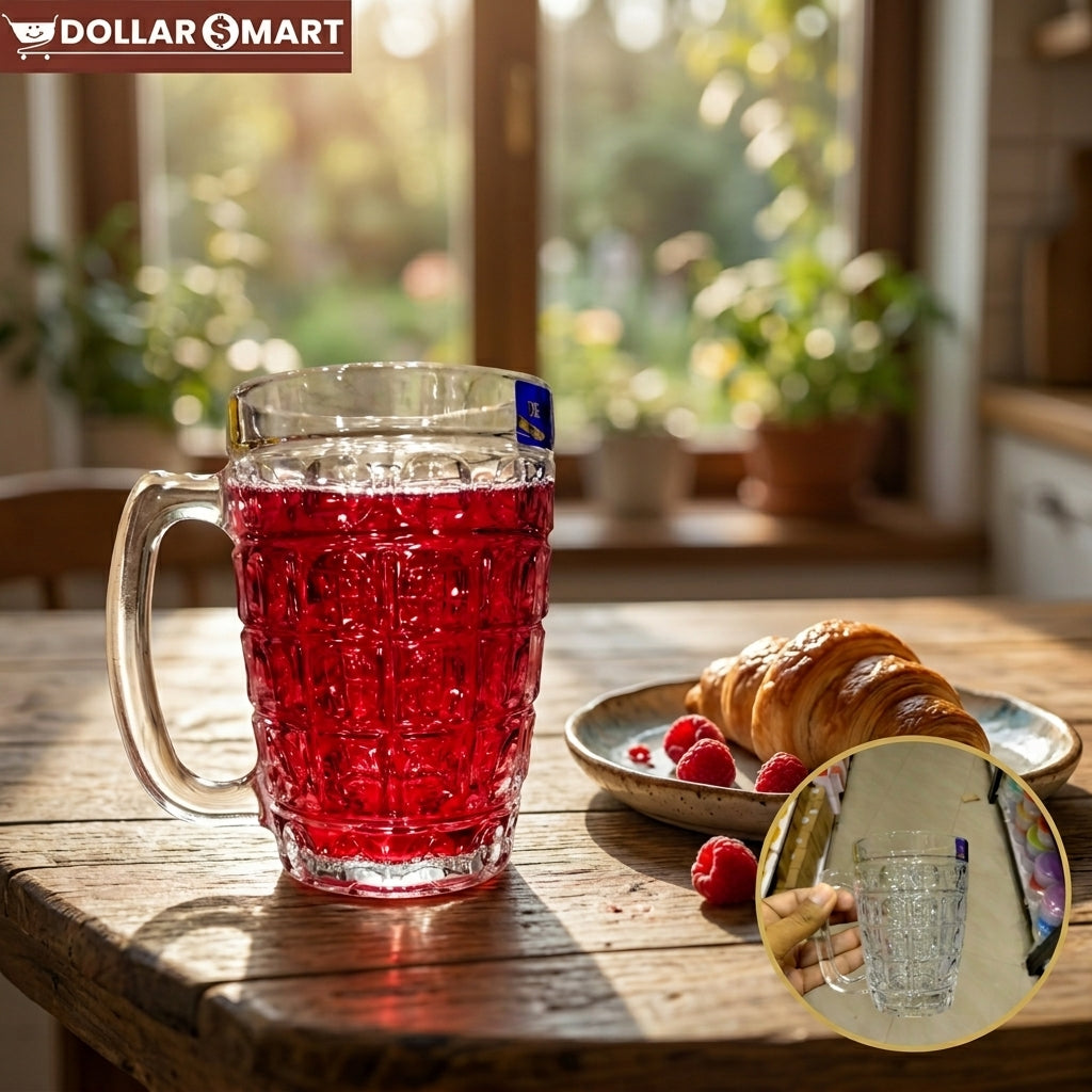 Fancy Glass Mug