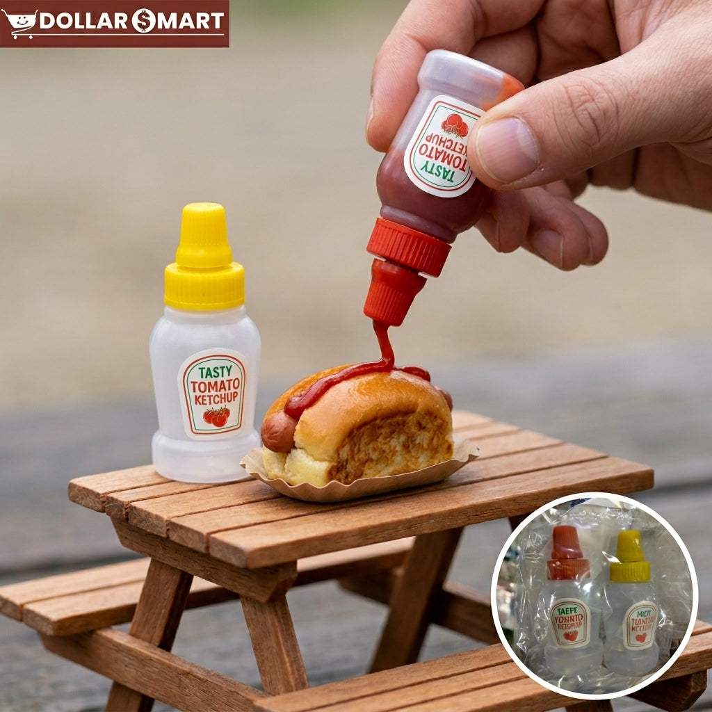 Ketchup Bottle Mini Size 10pcs