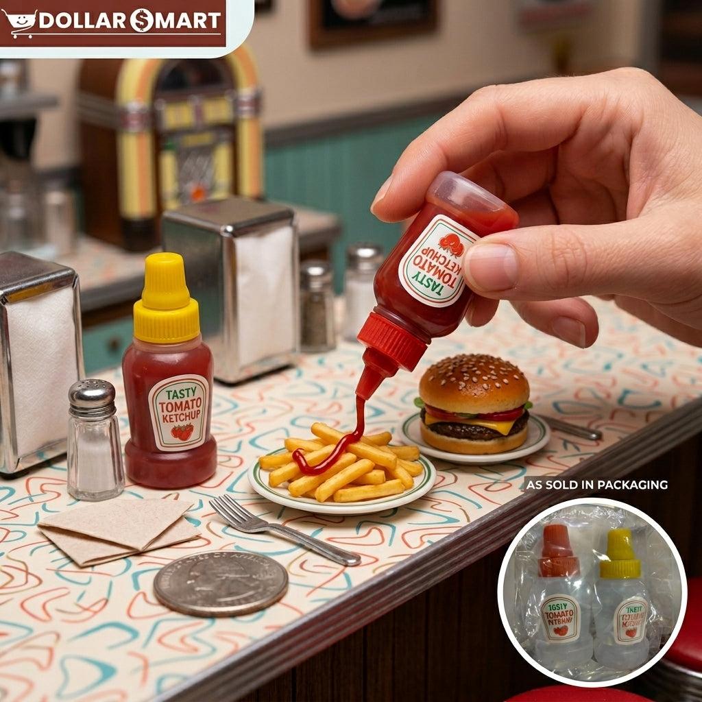 Ketchup Bottle Mini Size 10pcs