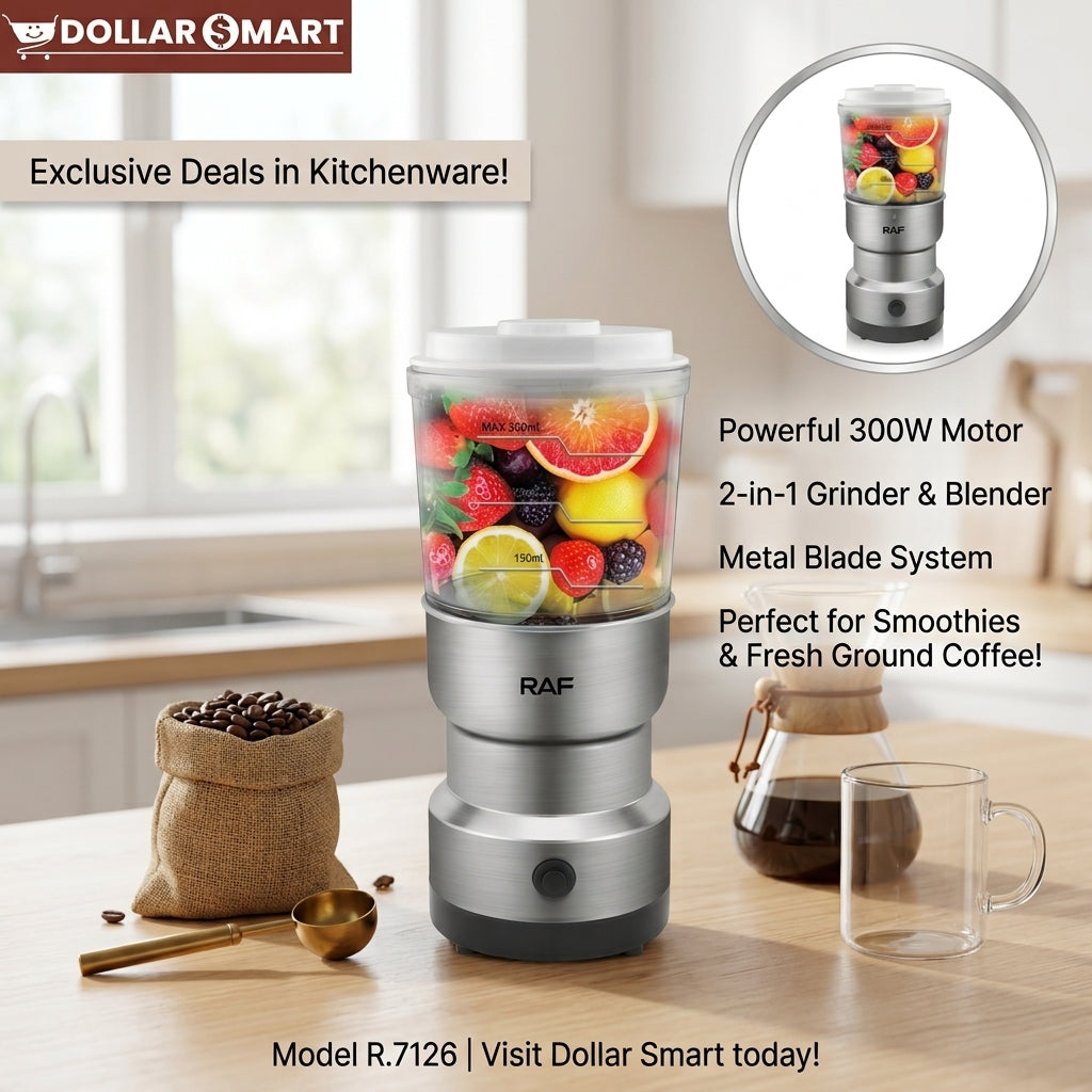 RAF 2 in 1 Grinder and Juicer