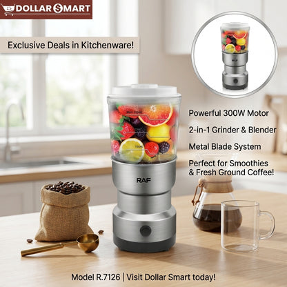 RAF 2 in 1 Grinder and Juicer