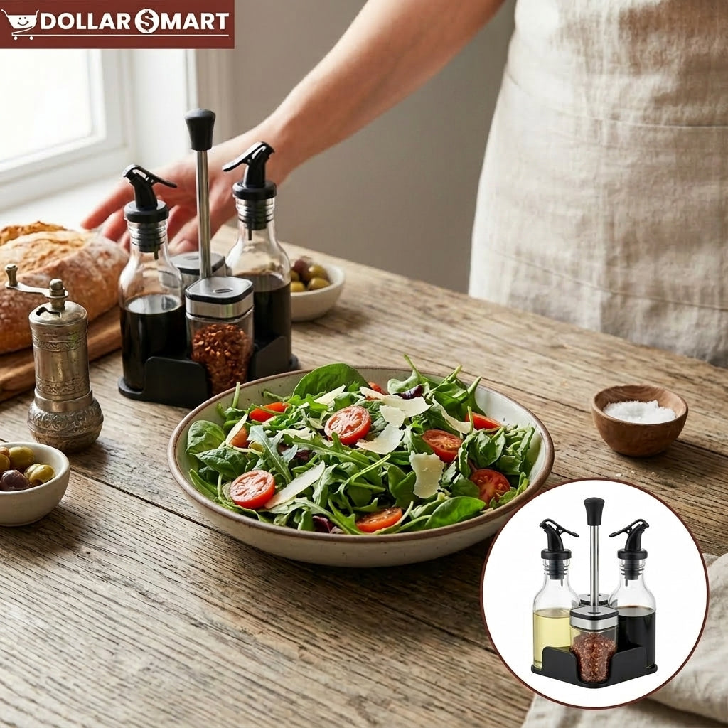 Spice/Oil Bottle 4 Pcs