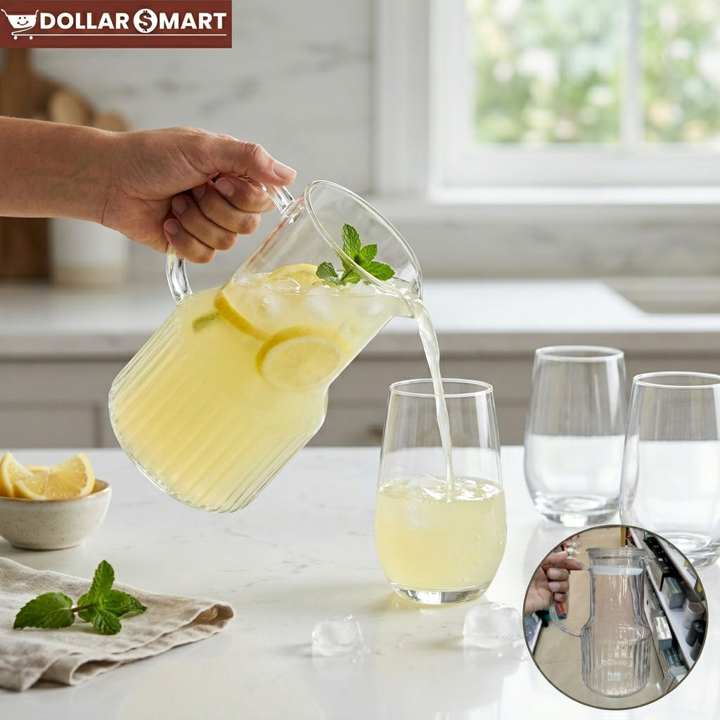 Acrylic Water Jug - Dollar$ Mart