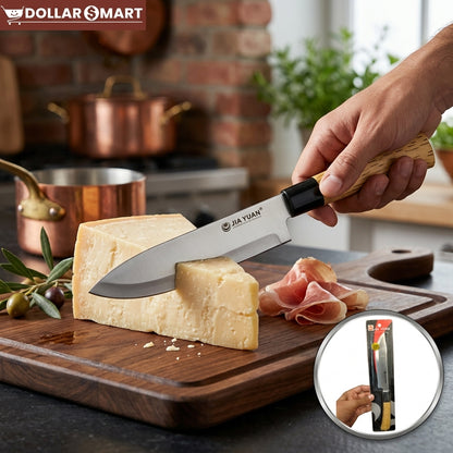 Knife with Wooden Handle