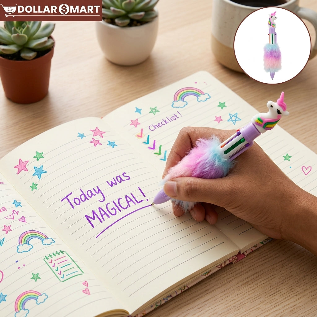 Multi Color Fur Pen