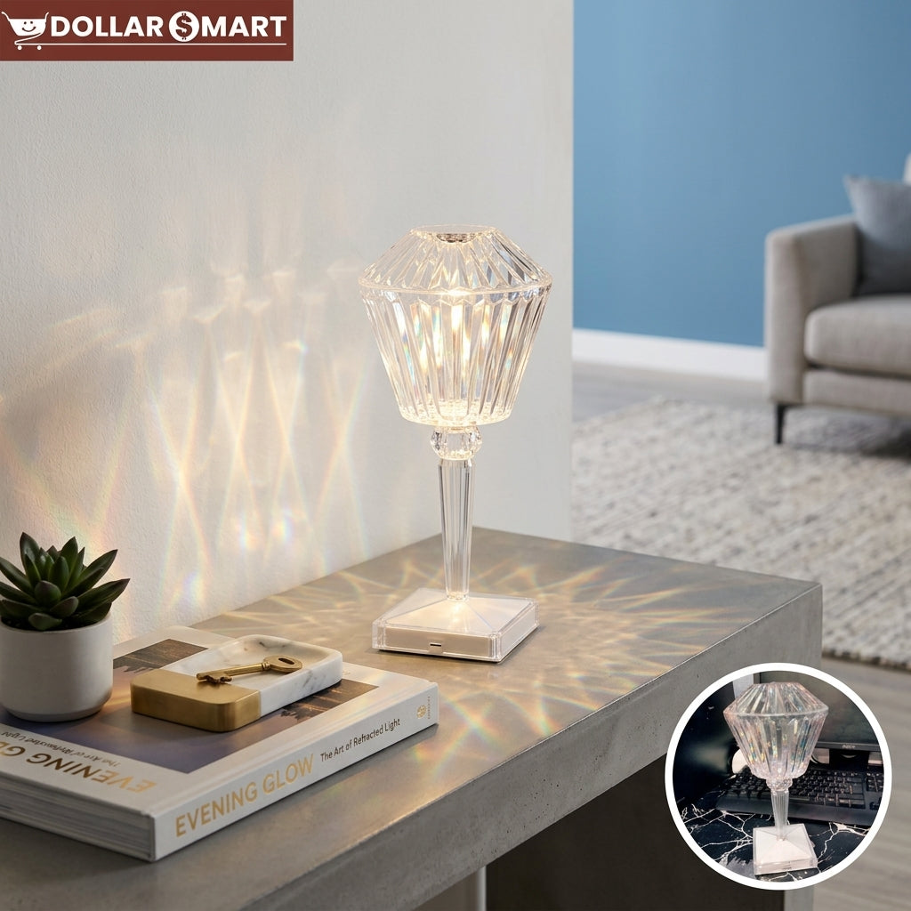 Led Diamond Table Lamp
