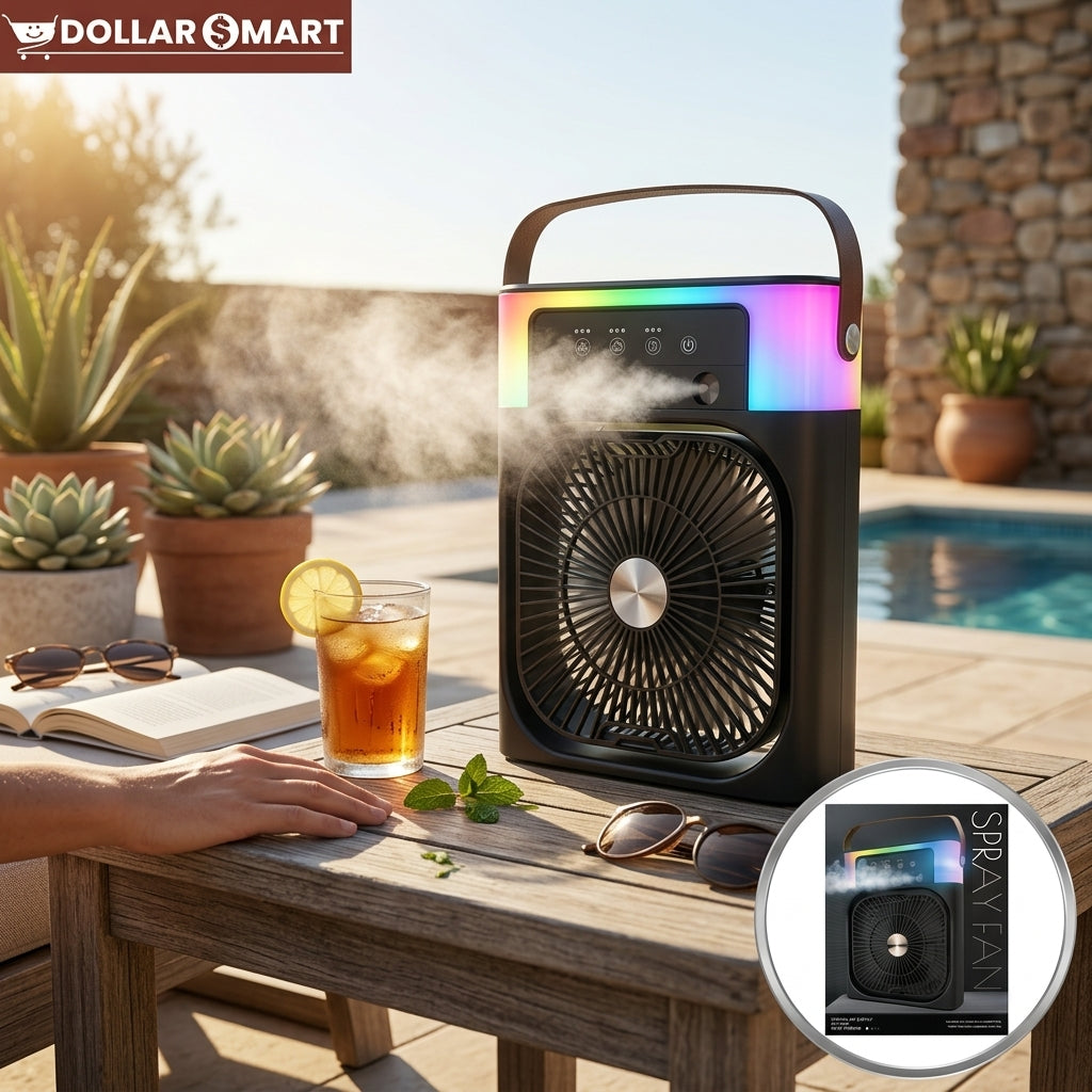 Mist Sprayer Fan Rechargeable