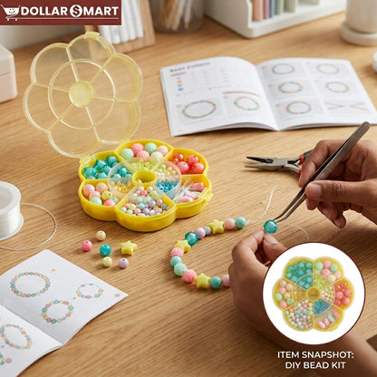 DIY Kids Beads bracelet