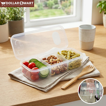 Plastic Box 3 Portion