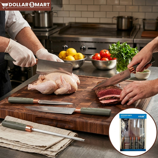 A&M Kitchen Knife Set of 6 - Buy Online Pakistan