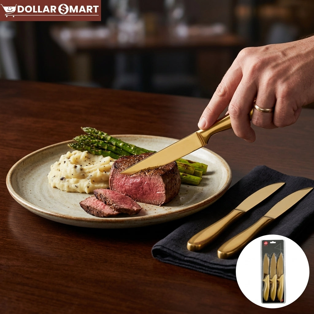Golden Knife Set Of 6 - Buy Online Pakistan
