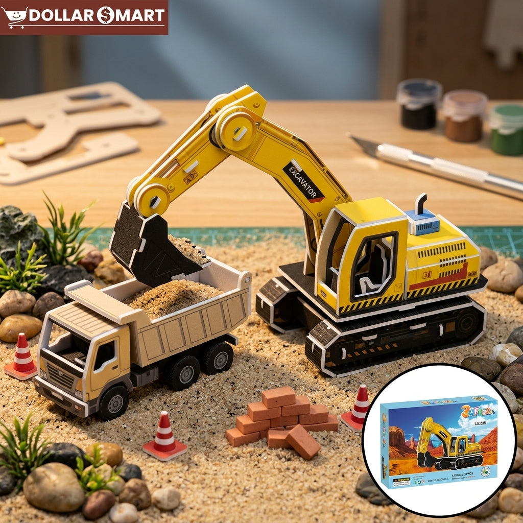 Durable 3D puzzle game, enjoy with family and friends
