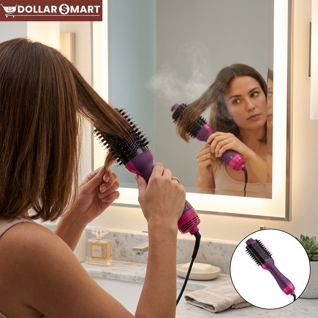 One Step Hair Dryer and Styler - Dollar$ Mart