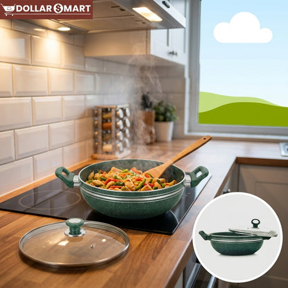 Thai Wok Marble Coated - Dollar$ Mart