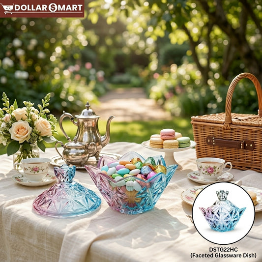 Glass Candy Pot - Buy Online Pakistan