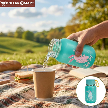 Cute Glass Bottle - Dollar$ Mart