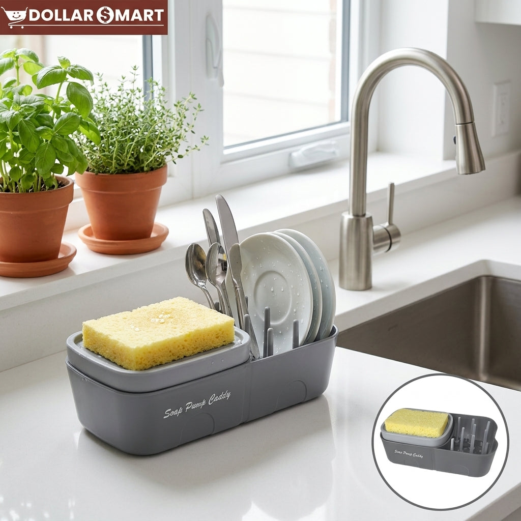 Soap Pump Caddy - Dollar$ Mart
