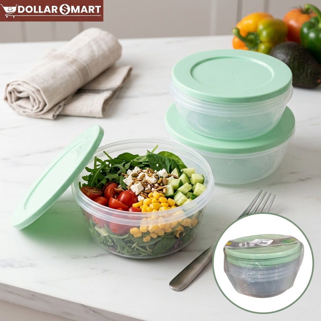 Airtight Food Container 4 pcs - Dollar$ Mart