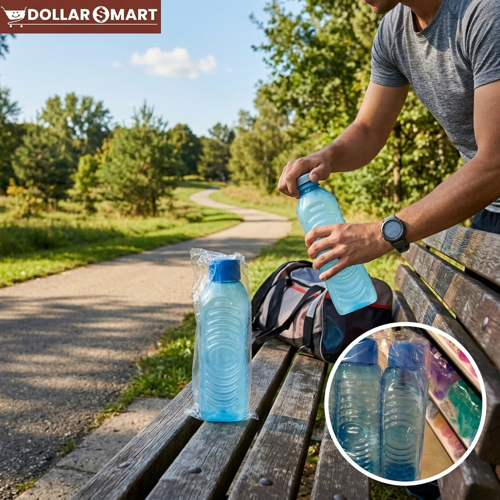 Wave Fridge Bottle 3 pcs - Dollar$ Mart
