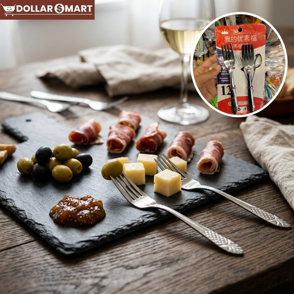 Steel Fork 12 pcs - Buy Online Pakistan